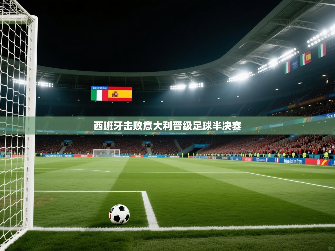 开云体育注册app-西班牙击败意大利晋级足球半决赛